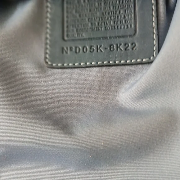 Coach Signature Blue Swingpack Crossbody Bag - Picture 3 of 4